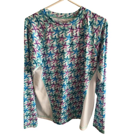 Tormenter Fishing Other - Tormenter Fishing Premium Gear Performance Shirt Starfish Beach Surf Water L